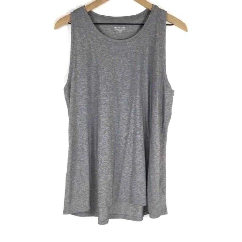 Athleta Basic Grey Tank, size 1X